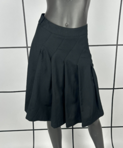 2010s Veronique Branquinho Pleated Midi Skirt