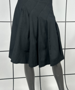 2010s Veronique Branquinho Pleated Midi Skirt - Image 3
