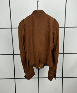 S/S2003 Yves Saint Laurent Runway Leather Tailored Jacket by Tom Ford - Image 7